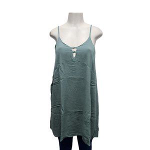 Roxy Womens Tunic Tank‎ Size 6 Green Sage